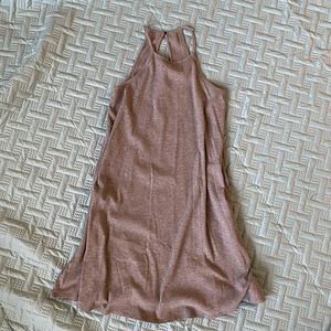 Gray Ribbed Sundress